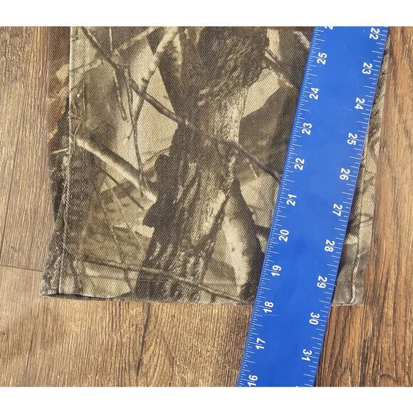 Wrangler Pro Gear Camo Denim Pants Jeans Mens Sz 42x30 - Picture 6 of 9
